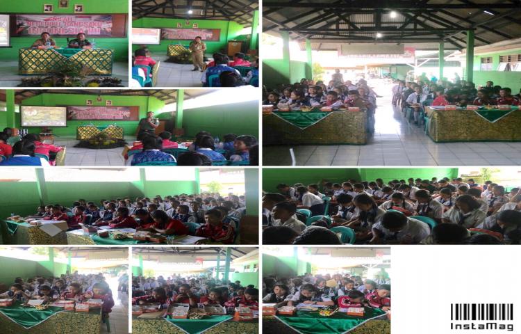 Kegiatan sosialisasi dan diseminasi peningkatan kesadaran bela negaratahun 2018